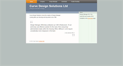 Desktop Screenshot of curve-design.co.uk