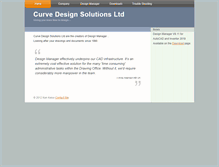 Tablet Screenshot of curve-design.co.uk